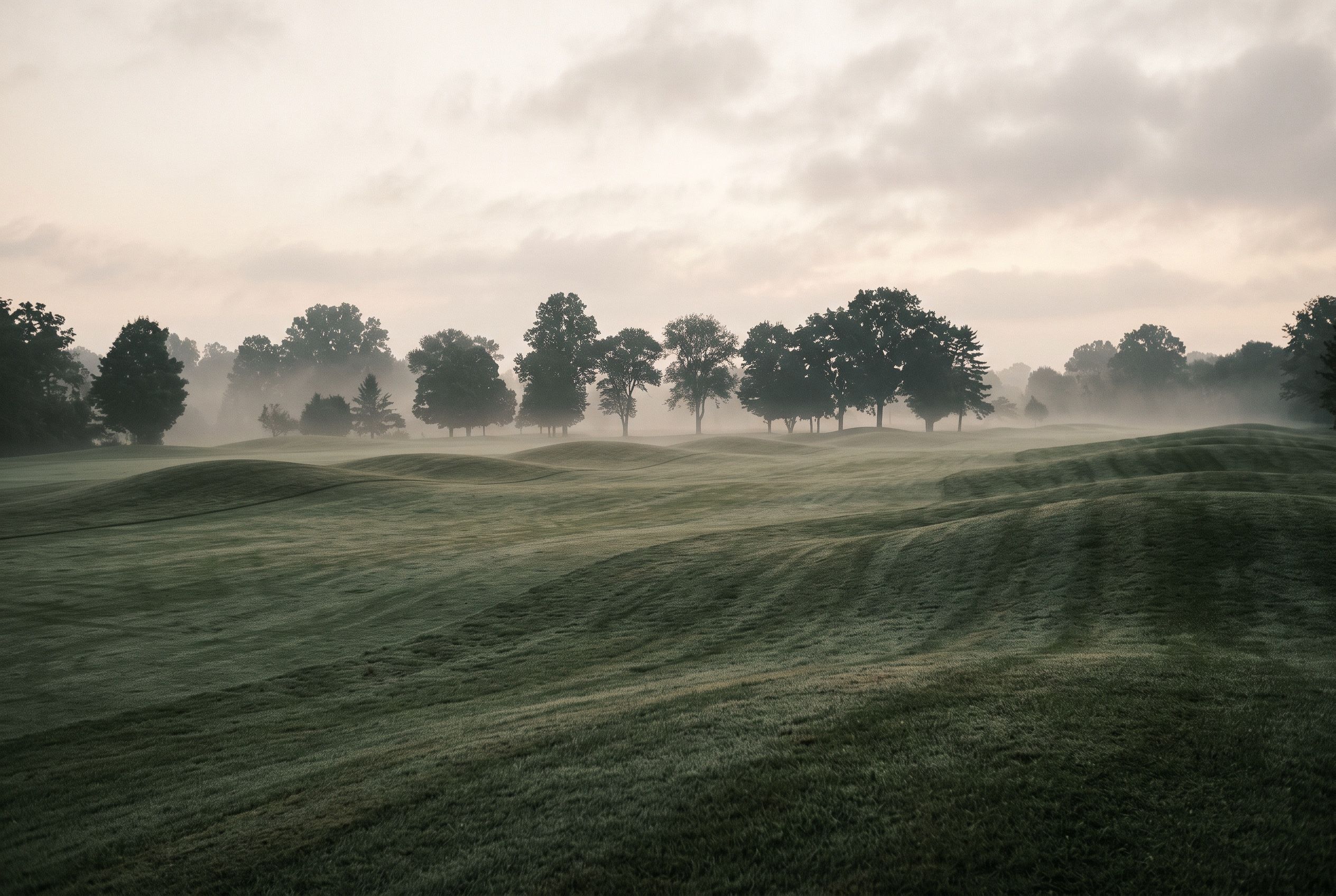 A golf estate landscape